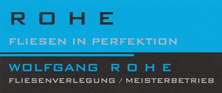 Fliesenlegermeister Wolfgang Rohe in Haibach